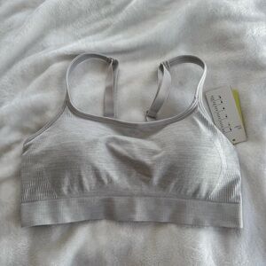 all in motion NWT Gray Women's Light Support Sports Bra Size Large 36D, 38C, 38D
